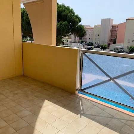 Appartement T2 Vue Piscine, à 100m De La Plage, Cap D'agde - Fr-1-607-208 Agde