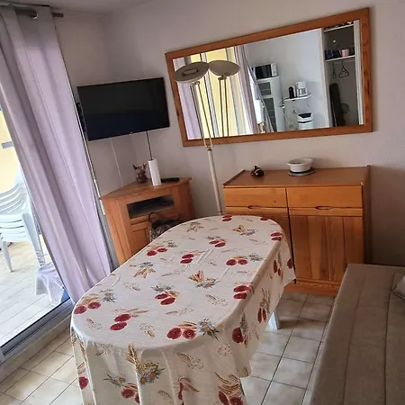 T2 Vue Piscine, A 100m De La Plage, Cap D'agde - Fr-1-607-208 Agde