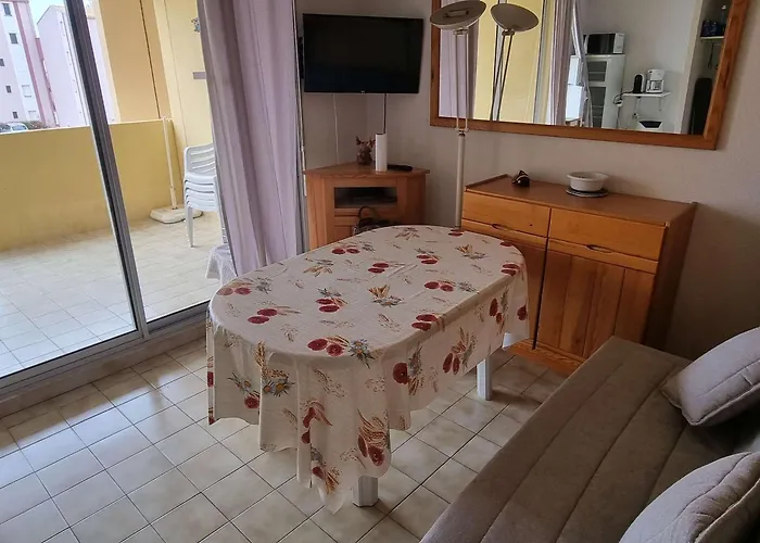 Appartement T2 Vue Piscine, A 100m De La Plage, Cap D'agde - Fr-1-607-208 *