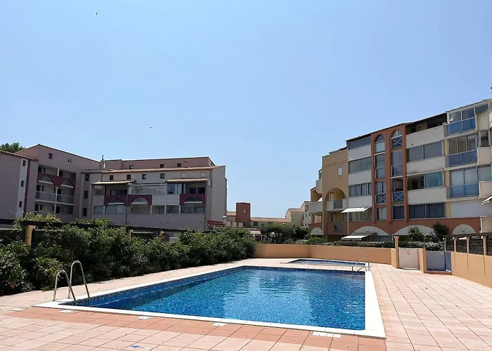 T2 Vue Piscine, A 100m De La Plage, Cap D'agde - Fr-1-607-208 شقة