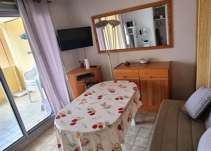 T2 Vue Piscine, A 100m De La Plage, Cap D'agde - Fr-1-607-208 Agde